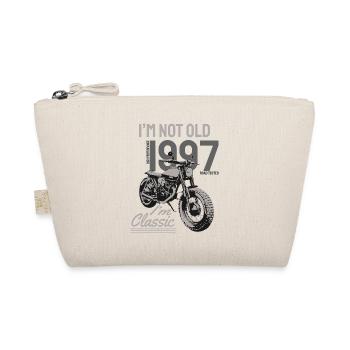 Je ne suis pas vieux, je suis classique. Anniversaire de motard 1997 - Trousse biologique - nature - Devant