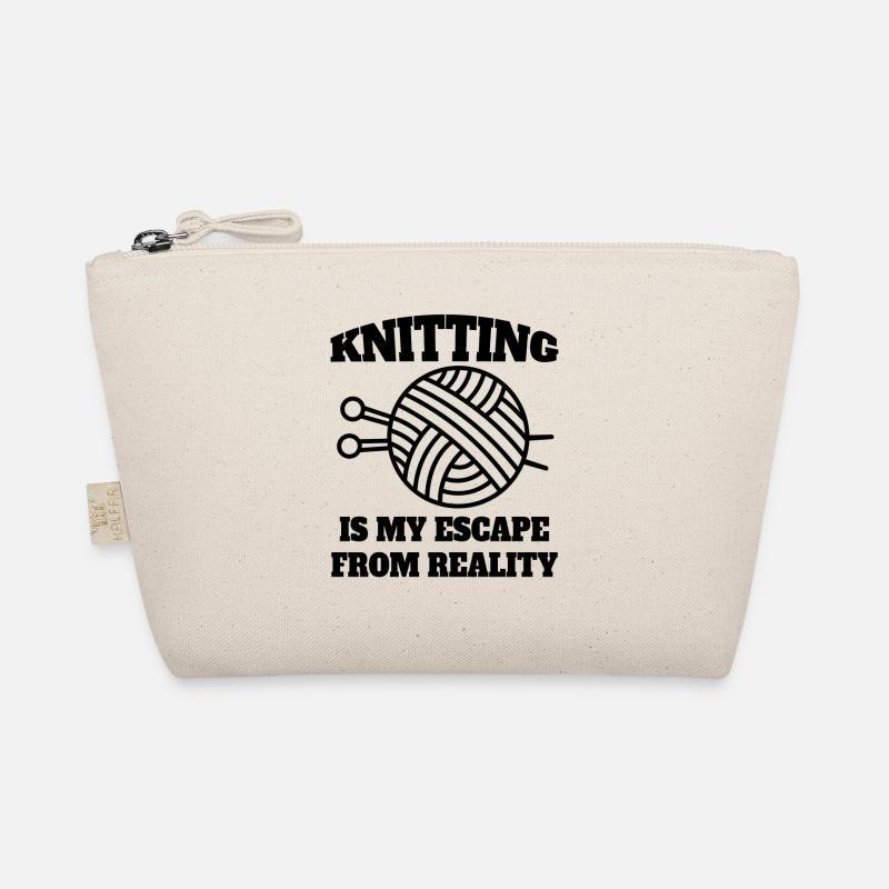 Stricken Geschenk Häkeln Mädchen Nähen Schneiderin Bio-Täschchen