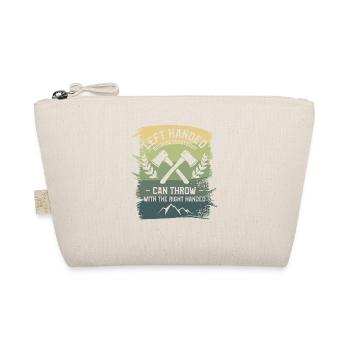 I Don't Go Anywhere Without My Bipod Coyote - Organic Pouch - nature - Front