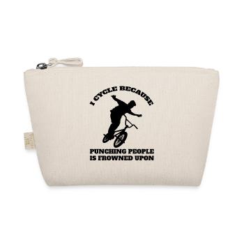 bicycle mountain bike cycling bicycle tour cycling - Organic Pouch - nature - Front