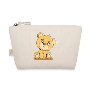 Mignon Ours Cuddly Toy Hug Animal en peluche Amour - Trousse biologique - nature - Devant