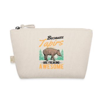 Parce que les tapirs sont géniaux - Trousse biologique - nature - Devant