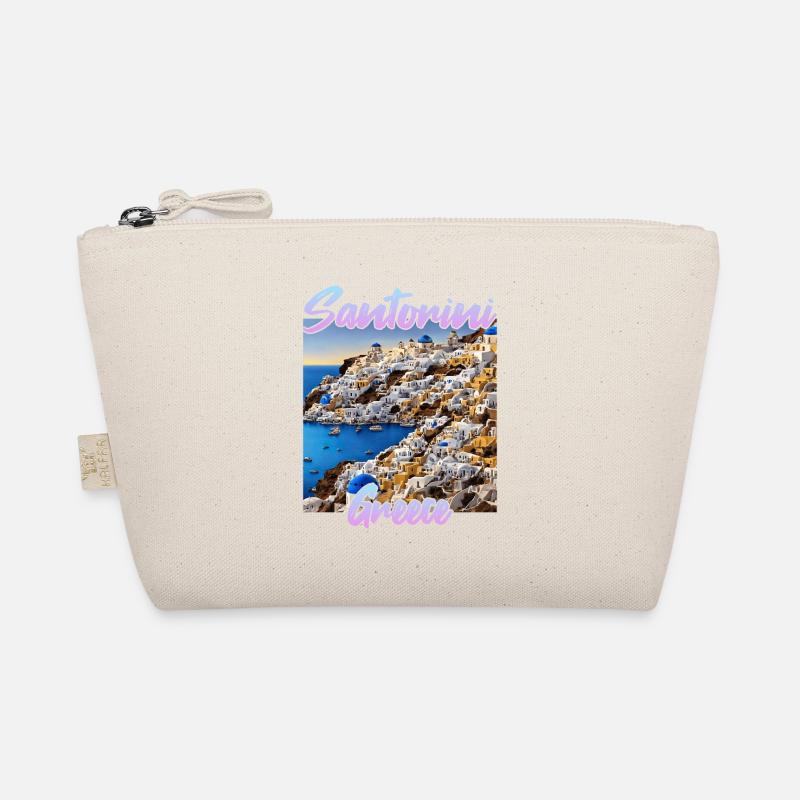 Santorini - Bio-Täschchen - Natur
