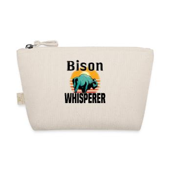 Buffalo Bison Ox Indian American - Organic Pouch - nature - Front