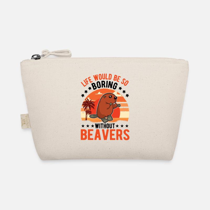 Beaver Gift Beaver Dam Organic Pouch