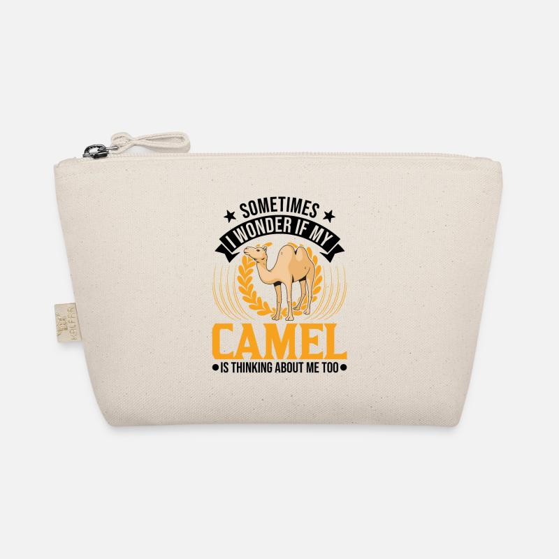 Kamel Geschenk Dromedar Camel Großkamel Bio-Täschchen