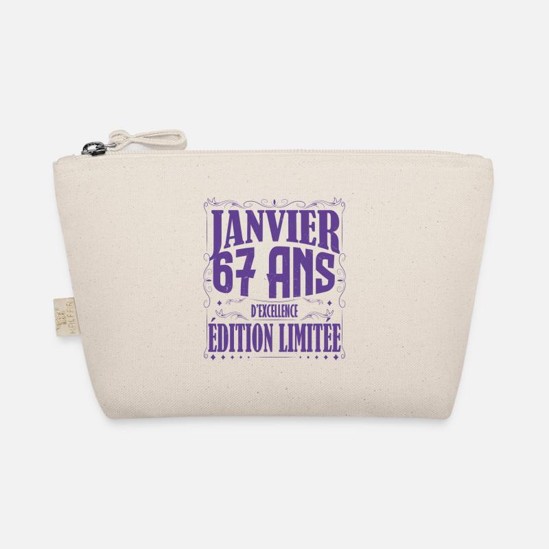 Janvier 67 ans. Cadeau 67 ans janvier anniversaire Trousse biologique