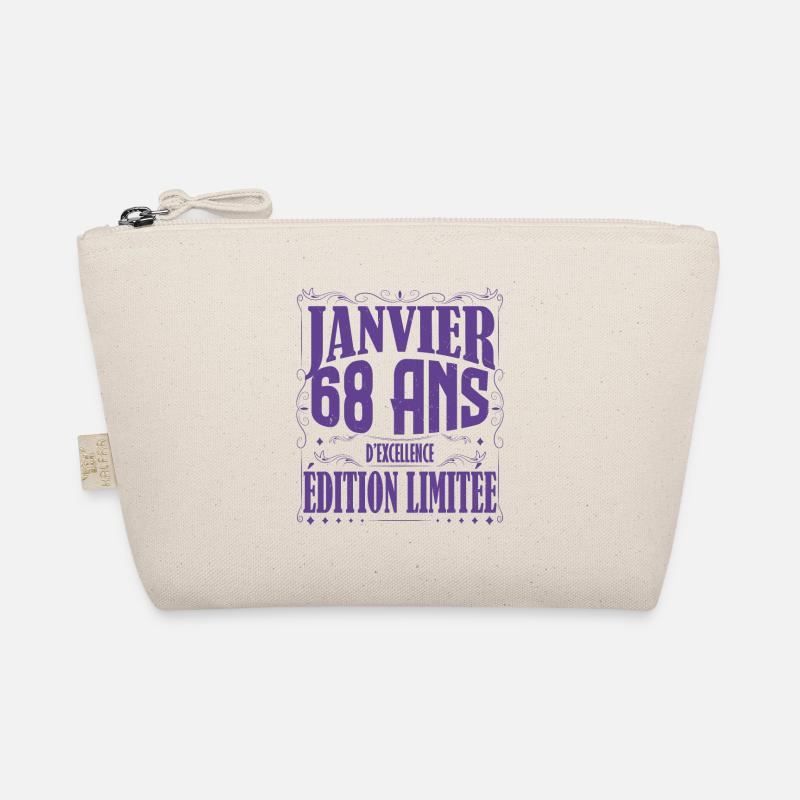 Janvier 68 ans. Cadeau 68 ans janvier anniversaire Trousse biologique