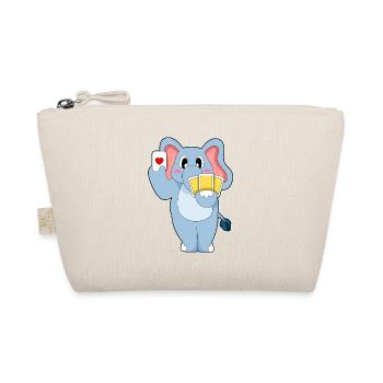 Elefant Poker Pokerkarten - Bio-Täschchen - Natur - Vorne