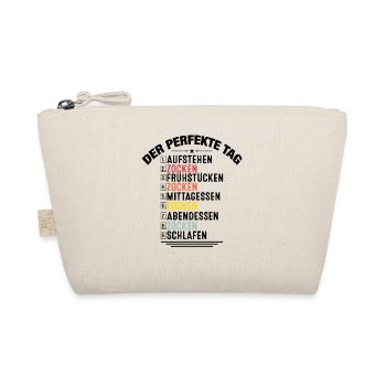 Funny Gamer Gaming Clothing Gift Der Perfekte Tag - Bio-Täschchen - Natur - Vorne