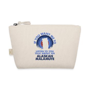 Talk About Dogs Alaskan Malamute - Organic Pouch - nature - Front