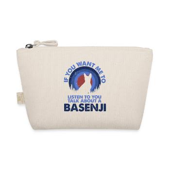 Parlez du chien Basenji - Trousse biologique - nature - Devant