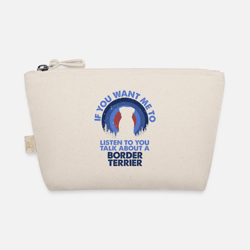 Parlez des terriers de frontière de chien Trousse biologique