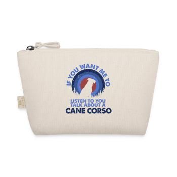Parlez du chien Cane Corso - Trousse biologique - nature - Devant