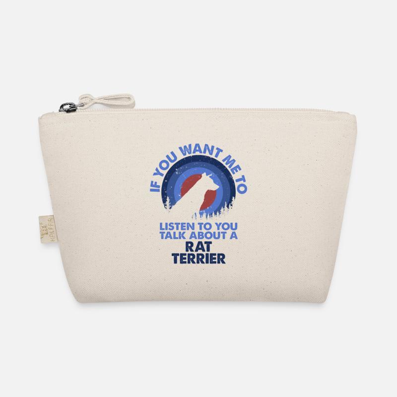 Talk about dog rat terriers Organic Pouch