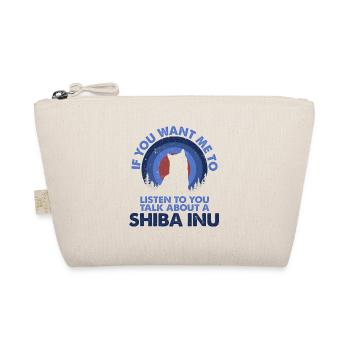 Parlez du chien Shiba Inu - Trousse biologique - nature - Devant