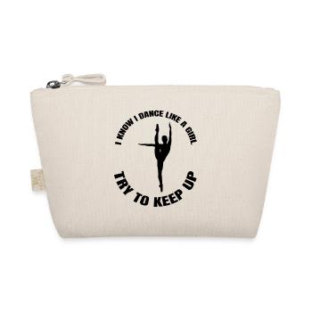 Ballerina Geschenk Ballett Tänzerin Tanzkurs Tanz - Bio-Täschchen - Natur - Vorne