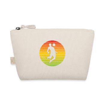 Fußballspieler Fußballer Fußball Fußballtrainer - Bio-Täschchen - Natur - Vorne
