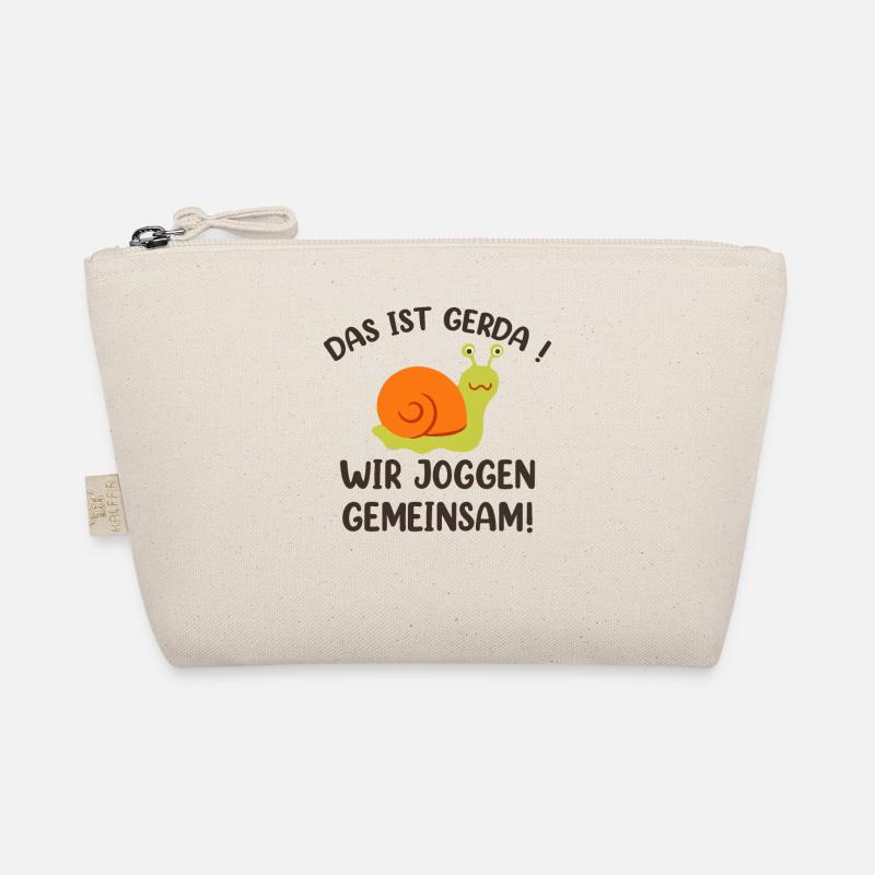 Das Ist Gerda Wir Joggen Gemeinsam Bio-Täschchen