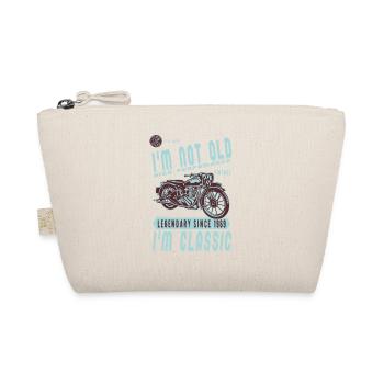 I'm Not Old I'm Classic. Biker Geburtstag 1969 - Bio-Täschchen - Natur - Vorne