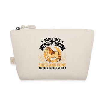Shetland Pony Cadeau Shetland Pony Shetty - Trousse biologique - nature - Devant