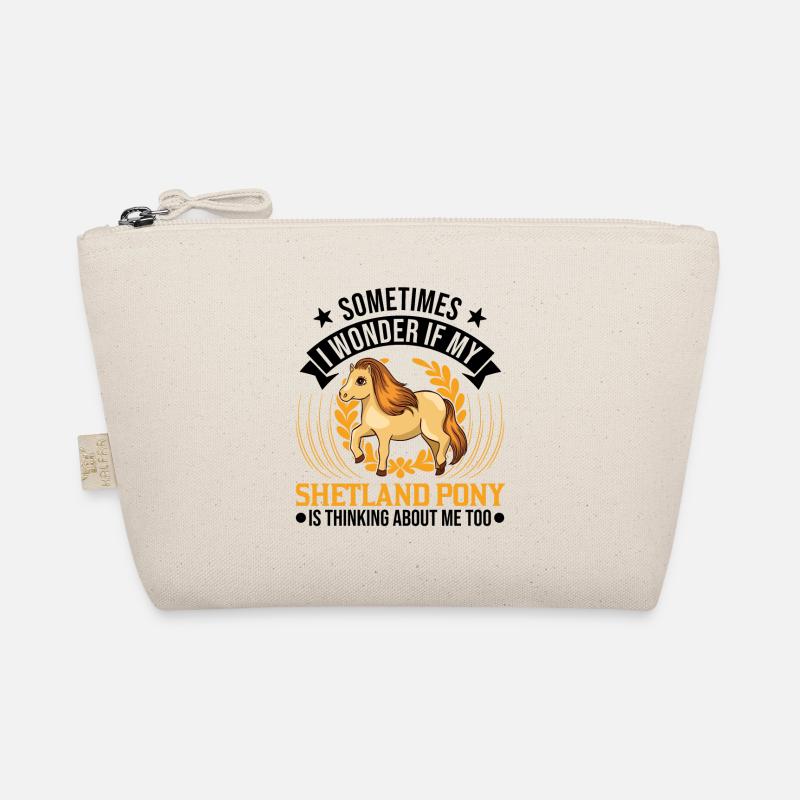 Shetland Pony Cadeau Shetland Pony Shetty Trousse biologique