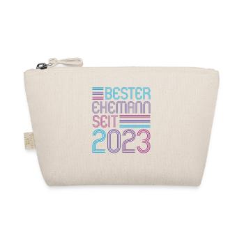 Meilleur mari depuis 2023 1er anniversaire de mariage - Trousse biologique - nature - Devant