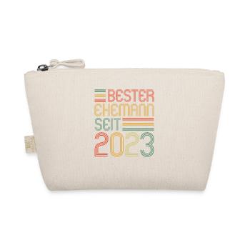 Meilleur mari depuis 2023 1er anniversaire de mariage - Trousse biologique - nature - Devant