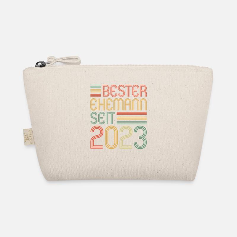 bester Ehemann seit 2023 1.Hochzeitstag Bio-Täschchen