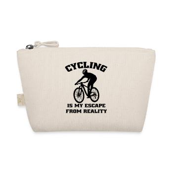 Bike Cycling Bike Tour Cycling Mountain Bike - Organic Pouch - nature - Front