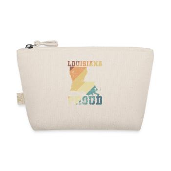 Louisiana Proud USA America - Organic Pouch - nature - Front