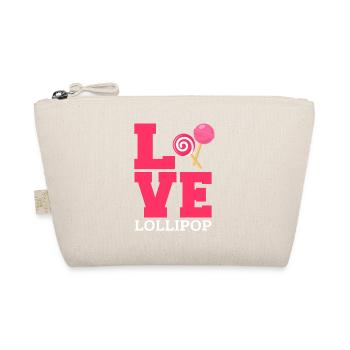 Lollipop Candy Sweet Gift - Organic Pouch - nature - Front