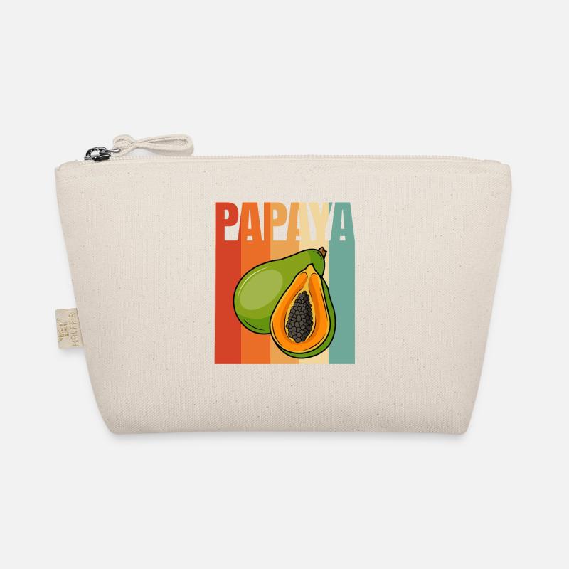 Papaya Fruit Summer Gift Organic Pouch