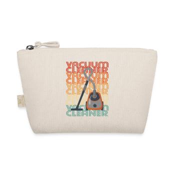 Vacuum Cleaner Cleaning Person Gift - Organic Pouch - nature - Front