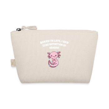 I'm late, I had no intention of funny sa - Organic Pouch - nature - Front
