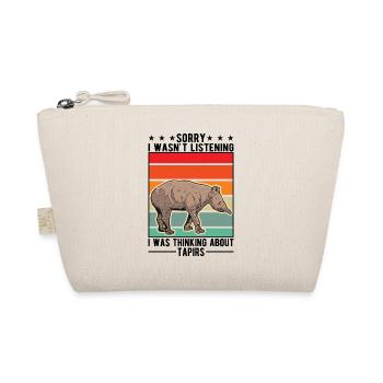 Tapir Gift Lowland Tapir Tapirdae Tapir - Organic Pouch - nature - Front
