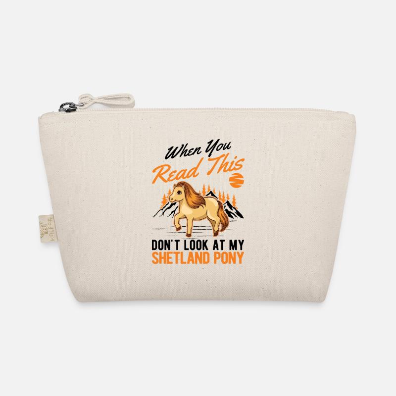 Shetland Pony Geschenk Shetty Bio-Täschchen
