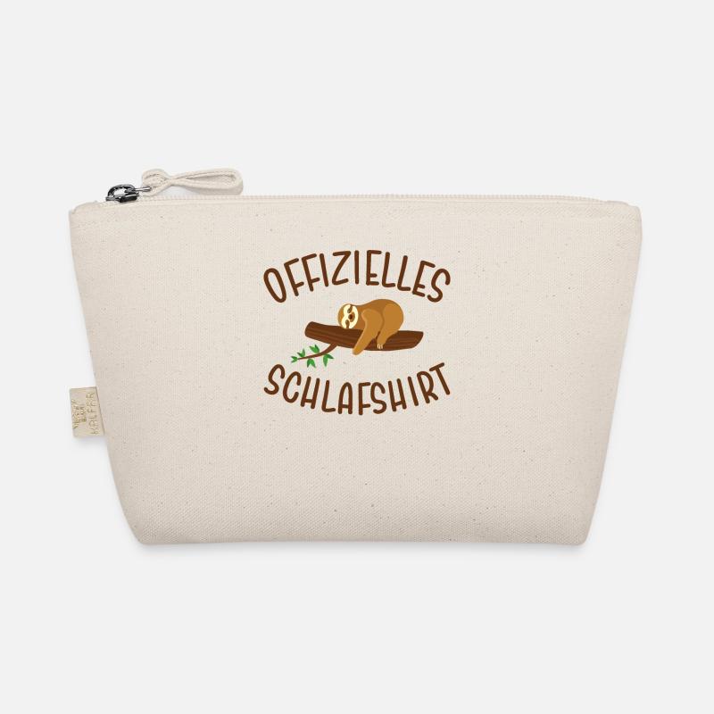Offizielles Schlafshirt - Bio-Täschchen - Natur