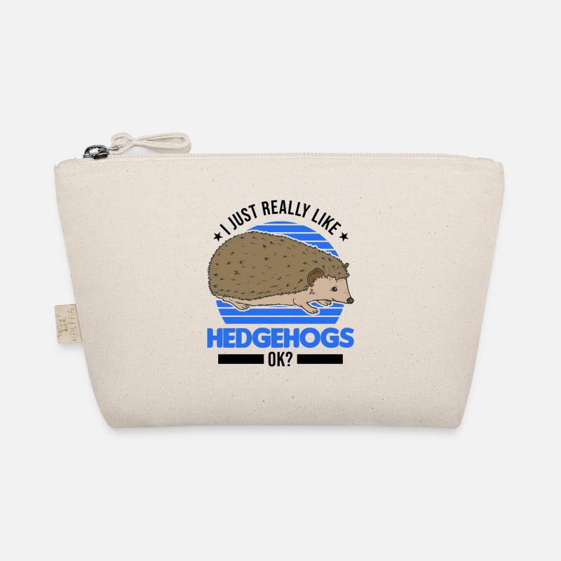I just really like Hedgehogs Igel Bio-Täschchen