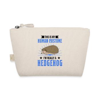 Hedgehog Human Costume Hallowee Hedgehog Spiny - Organic Pouch - nature - Front