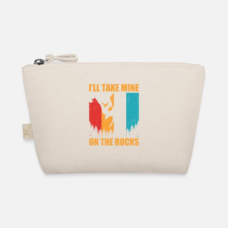 I'll Take Mine On The Rocks Bouldering Boulder Cli Bio-Täschchen