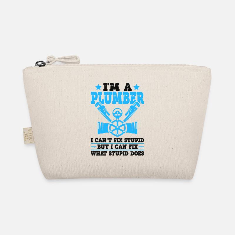 Lustiger Klempner Pipefitter Pipes Pipefitting Bio-Täschchen