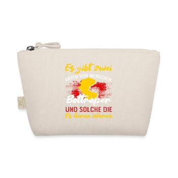 Es Gibt Zwei Arten Von Menschen Bottroper Und Welc - Bio-Täschchen - Natur - Vorne