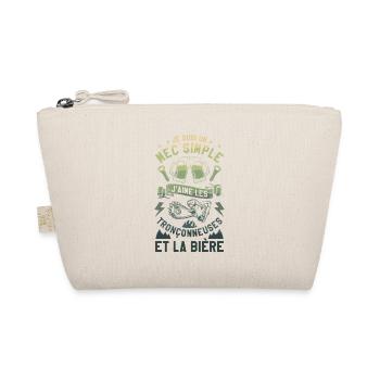 Je Suis Un Mec Simple J'aime Les Tronçonneuses Et - Trousse biologique - nature - Devant
