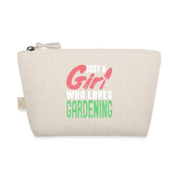 Jut Une fille qui aime jardiner jardinier rétro - Trousse biologique - nature - Devant