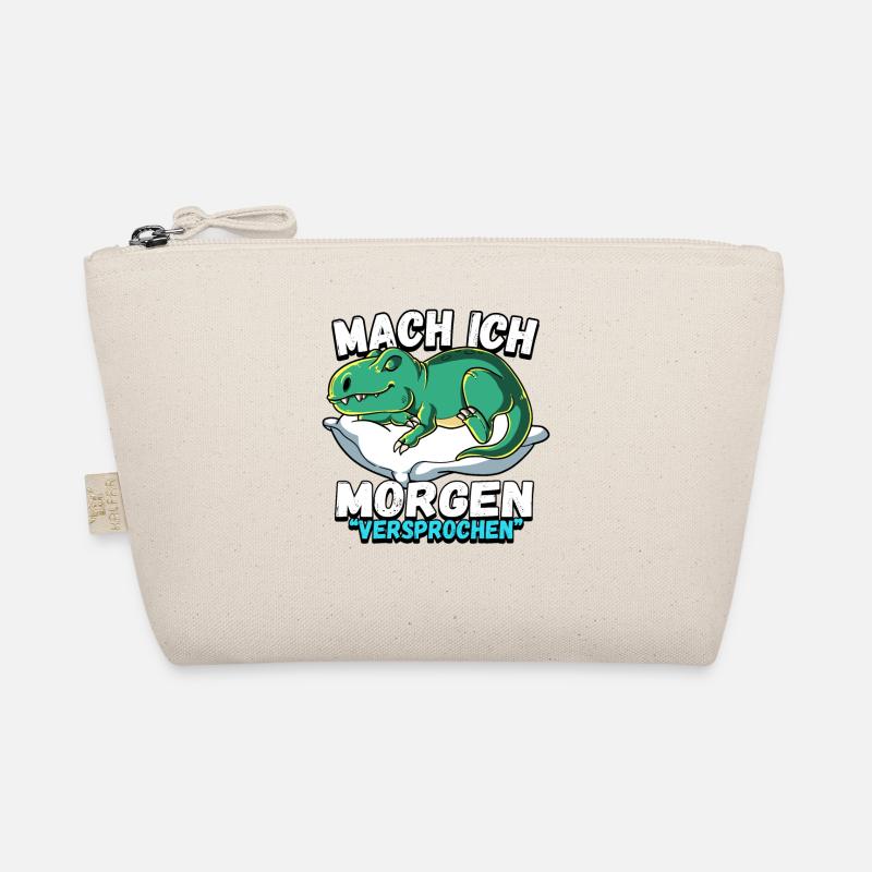 Mach Ich Morgen Versprochen T-rex Bio-Täschchen