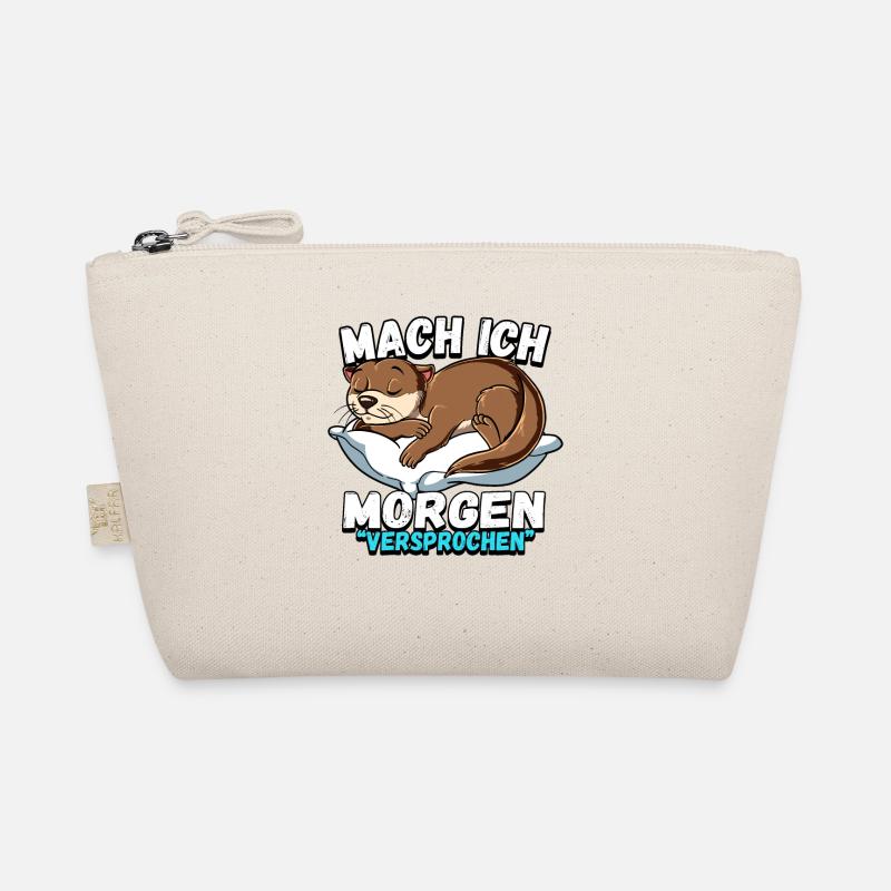 Mach Ich Morgen Versprochen Otter Bio-Täschchen