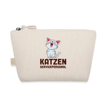 Katzen Servicepersonal - Bio-Täschchen - Natur - Vorne