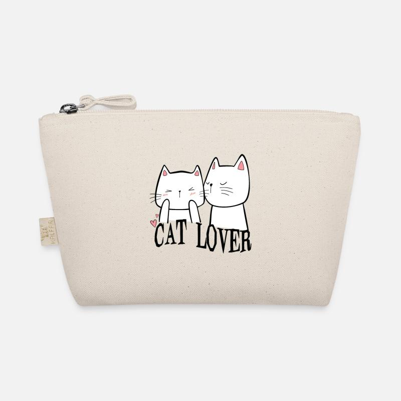 Wickedly Handsome Evil Cute Cat Organic Pouch