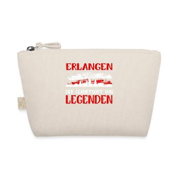 Erlangen Der Geburtsort Von Legenden - Bio-Täschchen - Natur - Vorne
